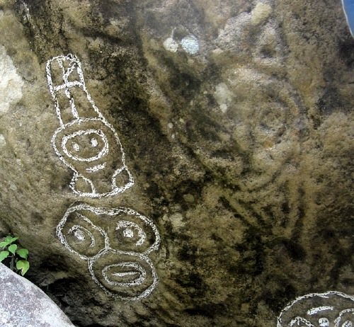 Petroglyph Detail at Mt. Rick, St. Patricks